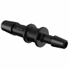 Eldon James 1/4" to 5/32" Barbed Reduction Coupler, Black Nylon
