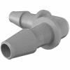 Eldon James 3/32" Barbed Equal 90 Degree Elbow, Gray Kynar