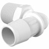 Eldon James 1/2-14 NPT to 3/4" Barbed Elbow, Non-Animal Derived Polypropylene