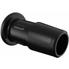 Eldon James 3/8" Barbed Insert Plug, Black Nylon