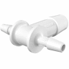 Eldon James 5/32" x 3/8" Barbed Reduction Tee, High Density Polyethylene