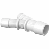 Eldon James 5/8" to 3/4" Barbed Reduction Y-Connector, High Density Polyethylene