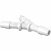 Eldon James 5/32" Equal Barbed Y-Connector, Non-Animal Derived Polypropylene
