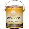 AFM Safecoat Semi Gloss Enamel Deep Base 0 VOC, White 32 Oz. Can 1/Case - 14262