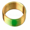 Watco 38107 Brass Adapter Bushing, Converts 1-5/8" - 16 Thread to 1-3/4" - 16 Thread, Light Blue