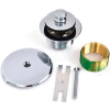 Watco 38190-AP Push Pull® Trim Kit ,1-5/8" - 16 Thread Bushing, Aged Pewter