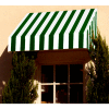 Awntech EN1030-3FW, Window/Entry Awning 3-3/8'W x 1-5/16'H x 2-1/2'D Forest Green/White