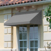 Awntech EN2442-10G, Window/Entry Awning 10-3/8'W x 2'H x 3-1/2'D Gray
