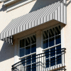 Awntech EN2442-3GW, Window/Entry Awning 3-3/8'W x 2'H x 3-1/2'D Gray/White