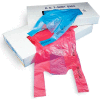 T-Shirt Bag in Dispenser Carton 23"L x 9"W x 5"D Chocolate 1,000 Pk