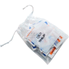 1.5 Mil Polypropylene Pull Tite Drawstring Bags, 6"L x 4"W, Clear, Pack of 2000