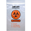 Reclosable 3-Wall Specimen Transfer Bag (Biohazard), 6" x 9", Clear, Pkg Qty 1000