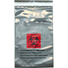 Gray Opaque Adhesive Closure Tamper-Evident 3-Wall Specimen Transfer Bag, 6" x 10-1/4", Pkg Qty 1000