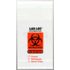 Clear Adhesive Closure Tamper-Evident 3-Wall Specimen Transfer Bag (STAT), 6" x 10", Pkg Qty 1000