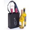 Non-Woven Polypropylene Bag Wine Bag - 2 Bottle Beverage 9.25 x 7 80 GSM Mil, Pkg Qty 600