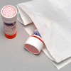 White Pharmacy Bag, 1.5 mil, 8" x 5-1/2" x 16", Pkg Qty 1000