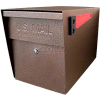 Mail Boss Locking Security Curbside Mailbox Bronze