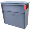 Townhouse Wall Mount Mail Boss Locking Mailbox Granite