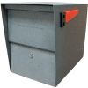 Mail Boss Package Master Commercial Locking Mailbox Granite