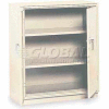 Equipto Counter High Cabinet, 36"W x 24"D x 42"H, Smooth Reflective White