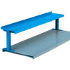 Equipto® Production Booster 454T48-GN, 48"W X 14"H, 1 Shelf, Evergreen