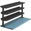 Equipto® Production Booster 463T48-BL, 48"W X 36"H, 3 Shelves, Regal Blue