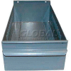 Equipto Metal Shelf Drawer 8539 - 4-1/4"W x 17"D x 3-1/8"H, Textured Evergreen - Pkg Qty 3