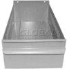 Equipto Metal Shelf Drawer 8539 - 4-1/4"W x 17"D x 3-1/8"H, Textured Dove Gray - Pkg Qty 3