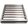 Track Span - 15"W x 36"D Section Flow Rack Span - Mirror Silver