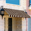 Awntech ER1030-10BRNT, Window/Entry Awning 10-3/8'W x 1-5/16'H x 2-1/2'D Brown/Tan