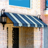 Awntech ER1836-3NGW, Window/Entry Awning 3-5/16'W x 1-1/2'H x 3'D Navy/Gray/White