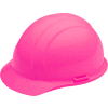 ERB 19369 Americana Hard Hat, 4-Point Ratchet Suspension, Hi-Viz Pink