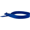 Ergodyne® Chill-Its® 6705 Evaporative Cooling Bandana, H & L, Solid Blue, One Size - Pkg Qty 24