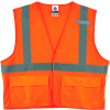 Ergodyne® GloWear® 8220HL Class 2 Standard Vest, Orange, S/M