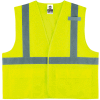Ergodyne® GloWear® 8220HL Class 2 Standard Vest, Lime, S/M