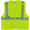 Ergodyne® GloWear® 8260FRHL Class 2 FR Modacrylic Vest, Lime, 4XL/5XL