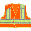 Ergodyne® GloWear® 8245PSV Public Safety Vest, Orange, 4XL/5XL