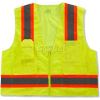 Ergodyne® GloWear® 8248Z Class 2 Two-Tone Surveyors Vest - Lime, 24075