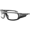 Ergodyne® Skullerz® ODIN-AF Safety Glasses, Matte Black, Anti-Fog Clear Lens, 50403