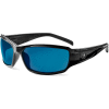 Ergodyne® Skullerz® Thor Safety Glasses, Blue Mirror Lens, Black Frame
