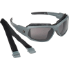 Ergodyne® Skullerz® Loki Safety Glasses/Goggles W/Fog-Off, Smoke AF Lens, Matte Gray Frame