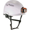 Ergodyne&#174; Skullerz&#174; 8975 Safety Helmet with LED Light, Class C, White