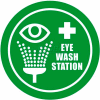 Durastripe 12" Round Sign - Eye Wash Station