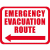Durastripe 12"X9" Rectangle - Emergency Evacuation Route