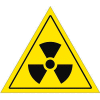 Durastripe 16" Triangular Sign - Caution Nuclear
