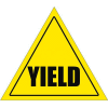 Durastripe 20" Triangular Sign - Caution Yield