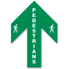 Durastripe 34X26 Arrow Sign - Pedestrian