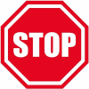 Durastripe 30" Octagone Sign - Stop
