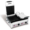 Eurodib SFE Series Double Panini Grill 220V Left Flat, Right Ribbed- SFE02375