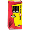 Avery® Marks-A-Lot Desk-Style Permanent Marker, Medium Chisel Tip, Black Ink, Dozen